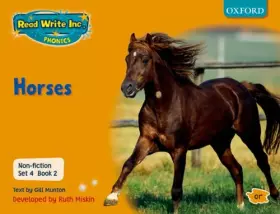 Couverture du produit · Read Write Inc. Phonics: RWI Non-fiction Set 4 (Orange): Horses - Book 2