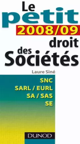 Couverture du produit · Le petit droit des Sociétés