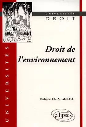Couverture du produit · Droit de l'environnement