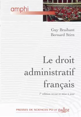 Couverture du produit · Le droit administratif français