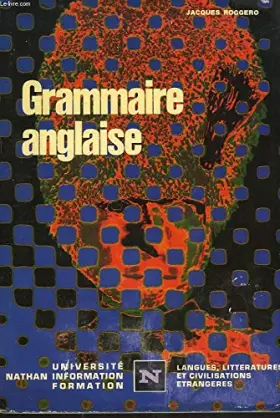 Couverture du produit · Grammaire anglaise