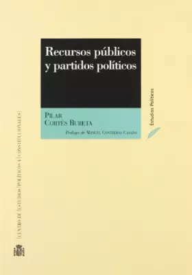 Couverture du produit · Recursos publicos y partidos politicos