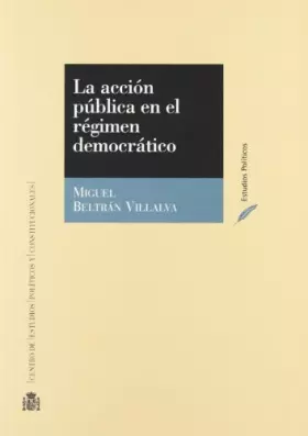 Couverture du produit · La accion publica en el regimen democratico