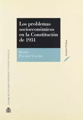 Couverture du produit · Los problemas socioeconomicos en la constitucion de 1931
