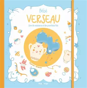 Couverture du produit · Bébé Verseau - Livre de naissance et des premières fois