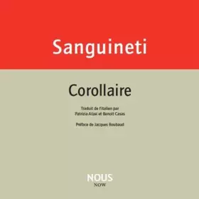 Couverture du produit · Corollaire