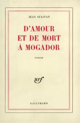 Couverture du produit · D'amour et de mort à Mogador