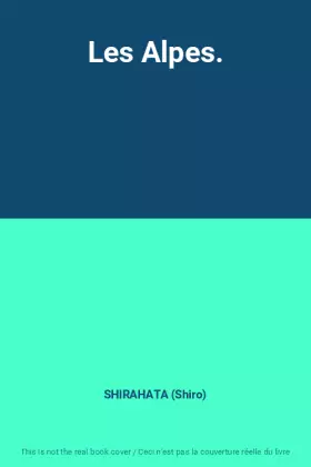 Couverture du produit · Les Alpes.