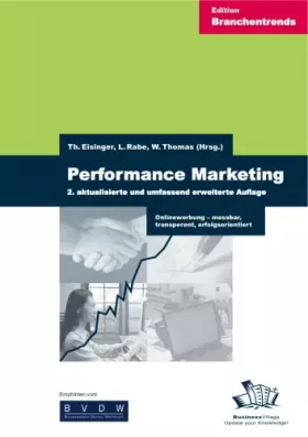 Couverture du produit · Performance Marketing: Onlinewerbung - messbar, transparent, erfolgsorientiert