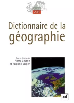 Couverture du produit · Dictionnaire de la géographie