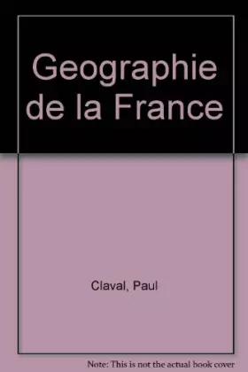 Couverture du produit · GEOGRAPHIE DE LA FRANCE. : 3ème édition
