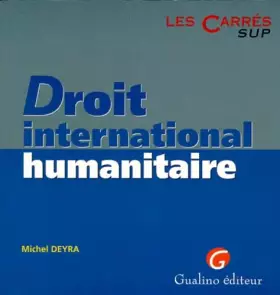 Couverture du produit · Droit international humanitaire