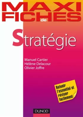 Couverture du produit · Maxi fiches de Stratégie