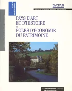 Couverture du produit · Pays d'art et d'histoire et pôles d'économie du patrimoine