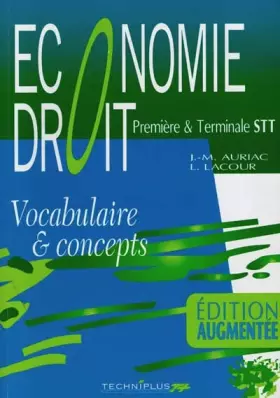 Couverture du produit · Vocabulaire et concept