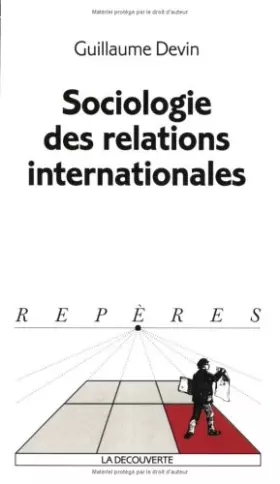 Couverture du produit · Sociologie des relations internationales