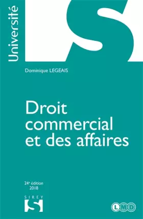 Couverture du produit · Droit commercial et des affaires - 24e éd.