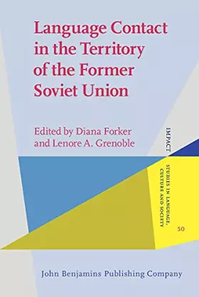 Couverture du produit · Language Contact in the Territory of the Former Soviet Union: 50