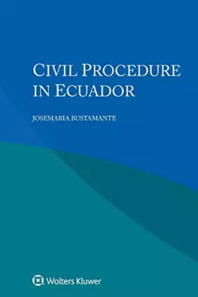 Couverture du produit · Civil Procedure in Ecuador