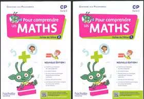 Couverture du produit · Pour comprendre les maths CP - Fichiers élève 1 et 2 + Mémo + Pages matériel - Ed. 2022
