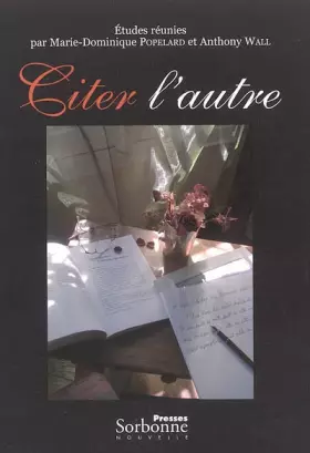 Couverture du produit · Citer l’autre