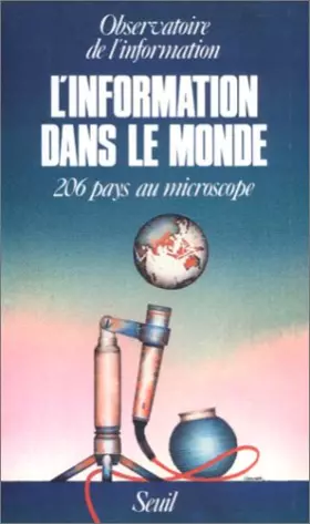 Couverture du produit · L'Information dans le monde : 206 pays au microscope