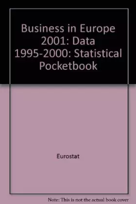 Couverture du produit · Business in Europe 2001: Data 1995-2000