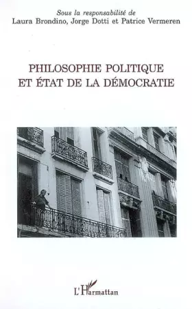 Couverture du produit · Philosophie politique et état de la démocratie