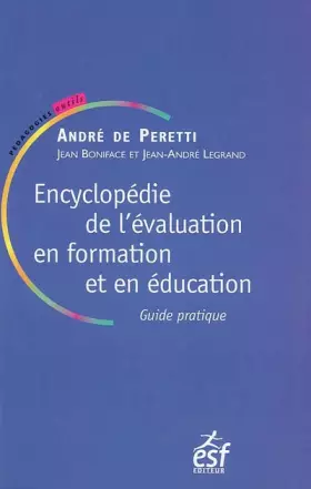 Couverture du produit · Encyclopédie de l'évaluation en formation et en éducation