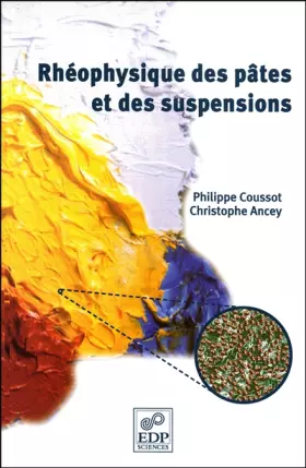Couverture du produit · Rhéophysique des pâtes et des suspensions
