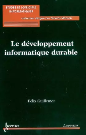 Couverture du produit · Le développement informatique durable