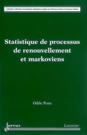 Couverture du produit · Statistique de processus de renouvellement et markoviens