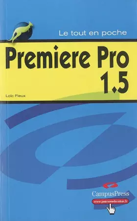 Couverture du produit · Premiere Pro 1.5