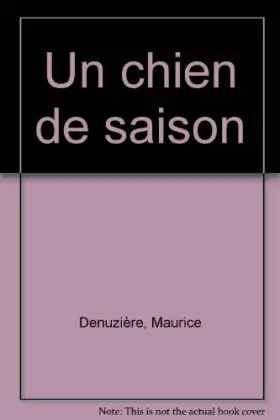Couverture du produit · Un chien de saison