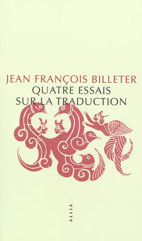 Couverture du produit · Quatre essais sur la traduction