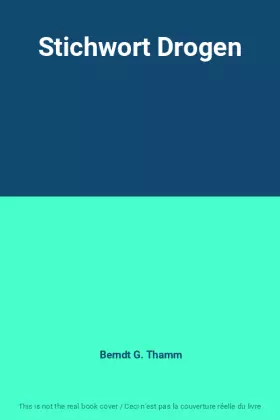 Couverture du produit · Stichwort Drogen