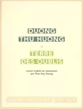 Couverture du produit · Terre des oublis