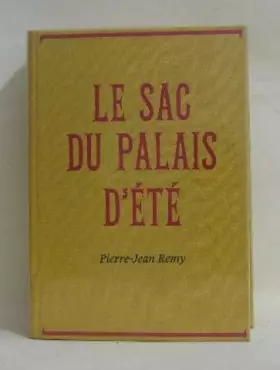 Couverture du produit · Le sac du palais d'été