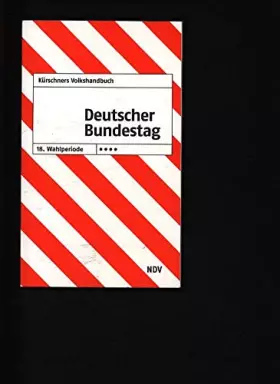 Couverture du produit · Kürschners Volkshandbuch Deutscher Bundestag.