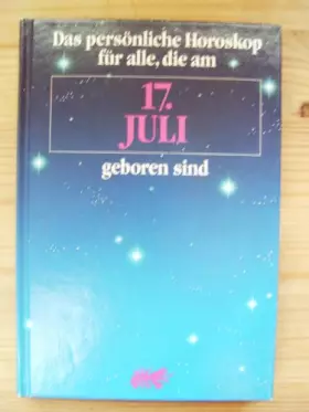 Couverture du produit · 17. Juli. Krebs.