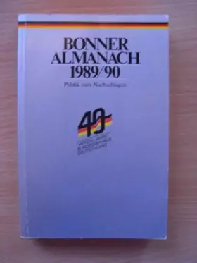 Couverture du produit · Bonner Almanach 1989/90 Politik zum Nachschlagen