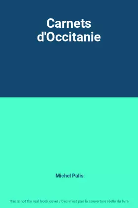 Couverture du produit · Carnets d'Occitanie