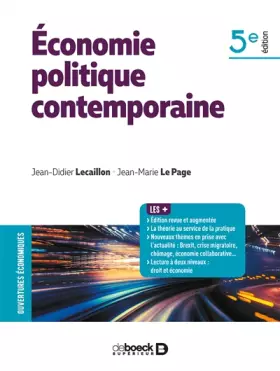 Couverture du produit · Economie politique contemporaine