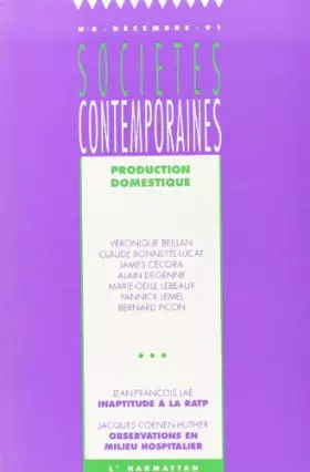 Couverture du produit · Production domestique