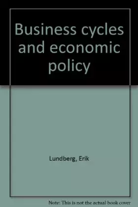 Couverture du produit · Business cycles and economic policy