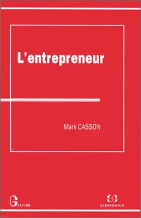 Couverture du produit · L'entrepreneur