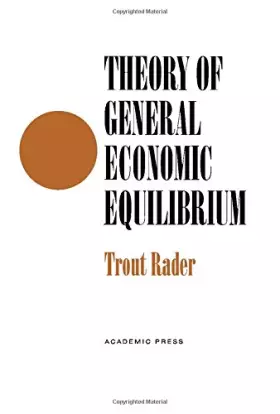Couverture du produit · Theory of general economic equilibrium