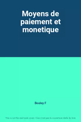 Couverture du produit · Moyens de paiement et monetique