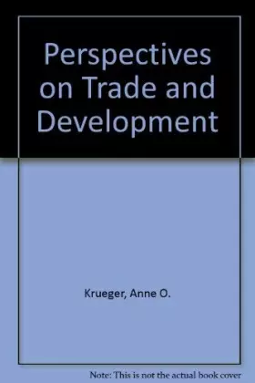Couverture du produit · Perspectives on trade and development