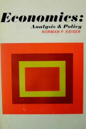 Couverture du produit · Economics: Analysis and Policy